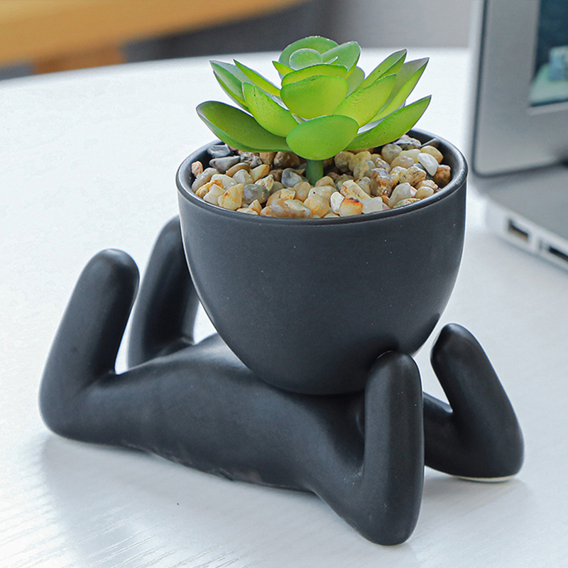 Nordic Creative Cute Tree Man  - Bonsai Tree Zen Garden recension och pris