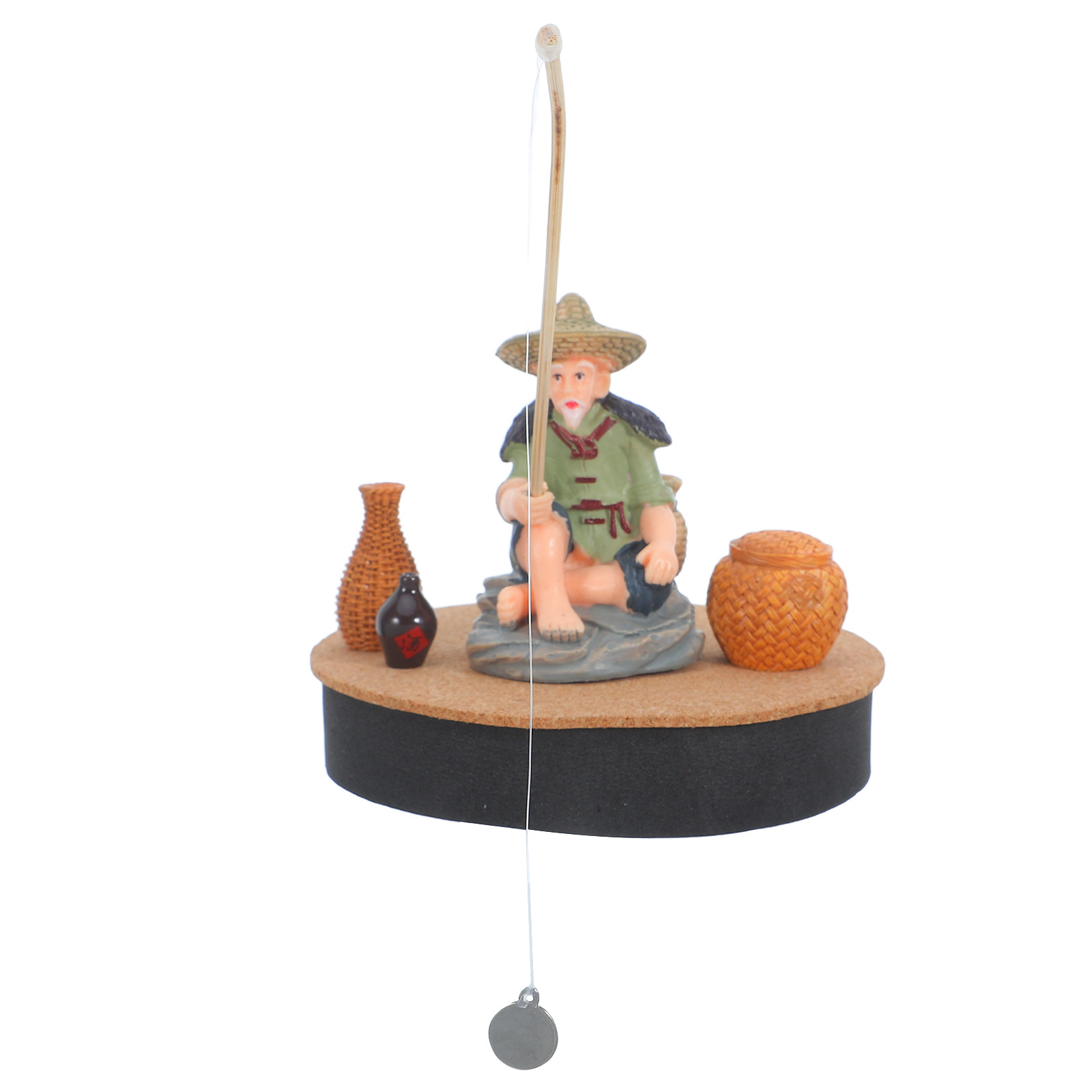 Floating Jiang Taigong Fishing - Bonsai Tree Zen Garden recension och pris