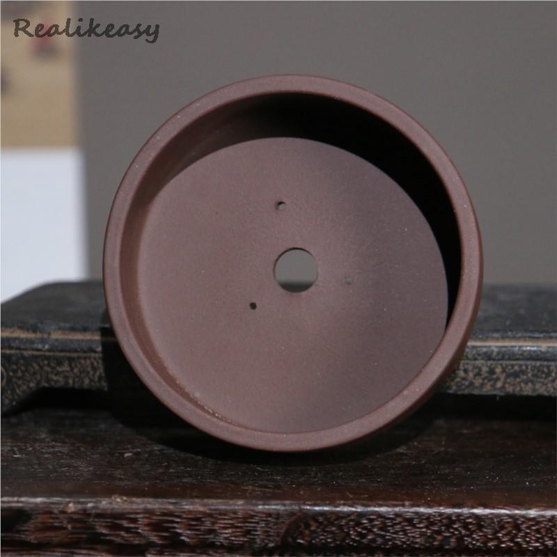 Yixing Purple Clay Pot Desktop - Bonsai Tree Zen Garden recension och pris