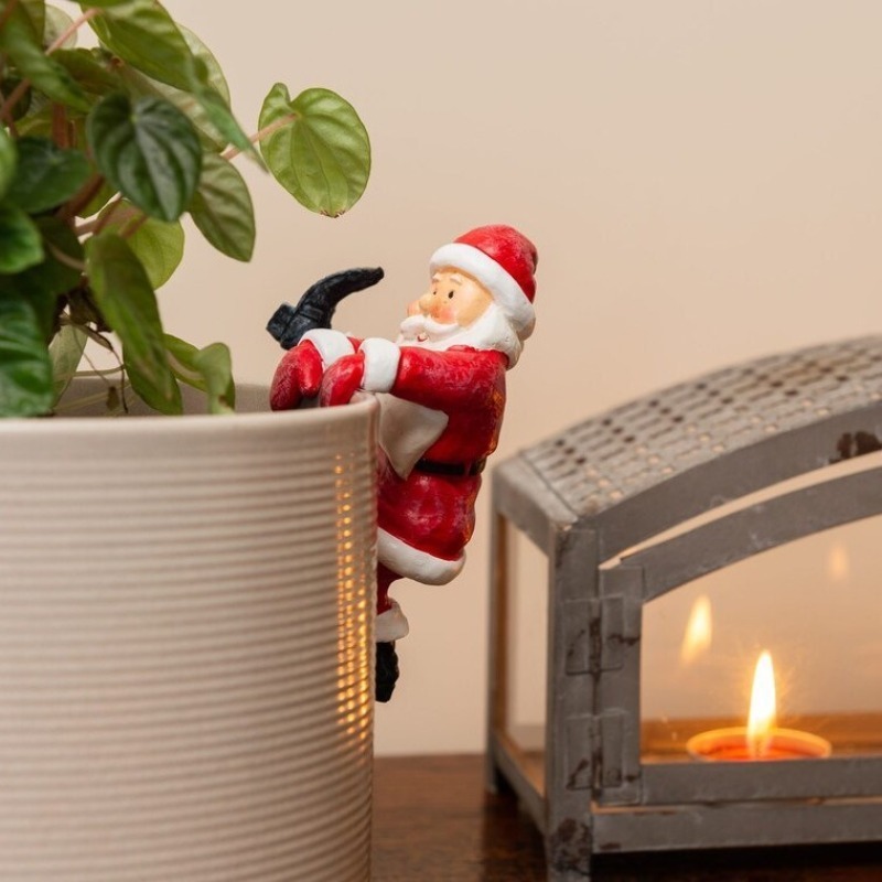 Christmas Santa Snowman Statue - Bonsai Garden Wall recension och pris