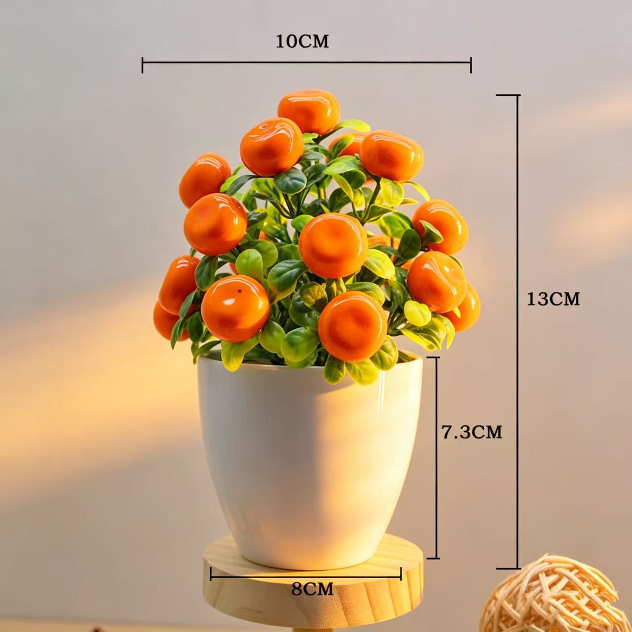 Artificial Fruits Tree Bonsai  - Bonsai Garden For Home recension och pris