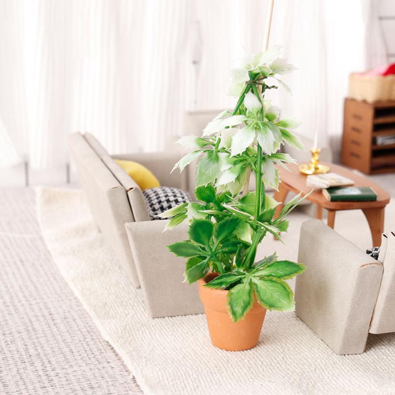 1/12 Dollhouse Simulation Gree - Bonsai Garden Plants recension och pris