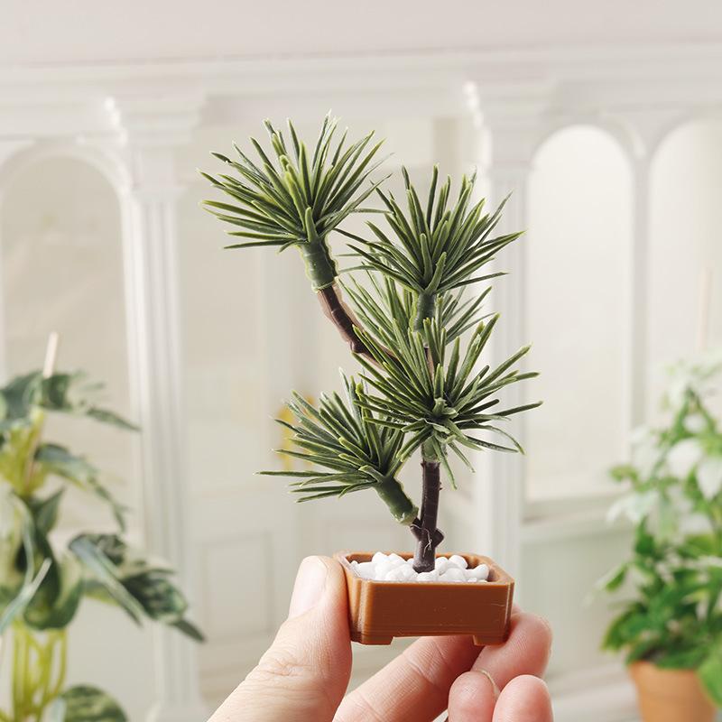 1Pcs 1/12 Dollhouse Simulation - Bonsai Garden Plants recension och pris