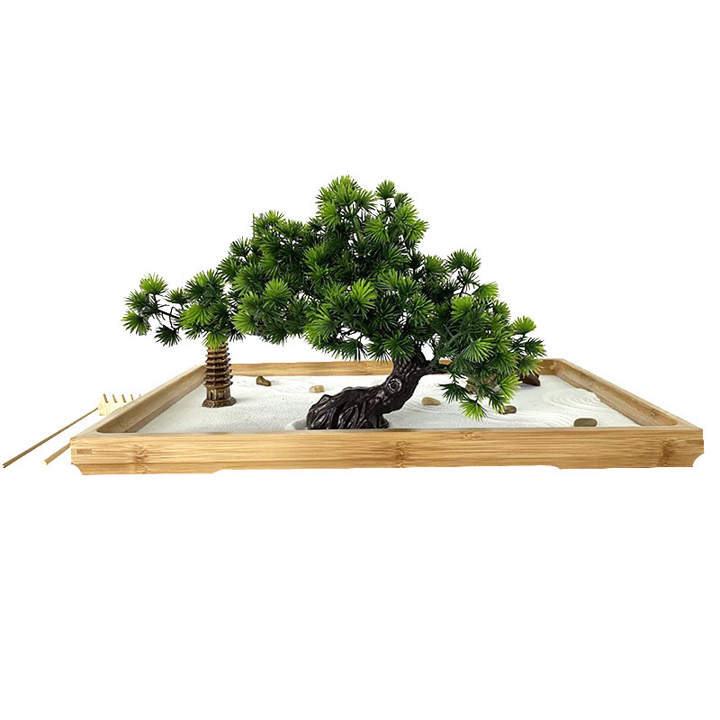 Japanese Zen Garden for Desk W - Bonsai Tree Zen Garden recension och pris