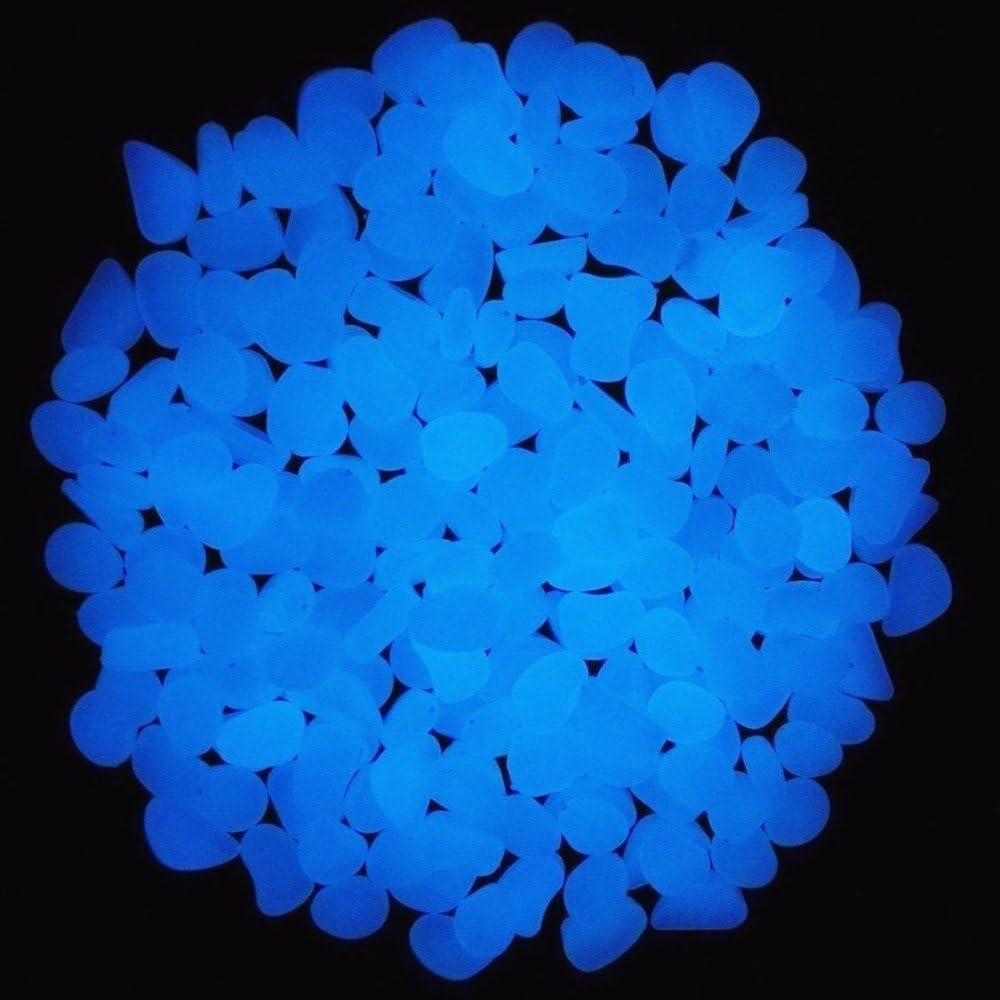 Fish Tank Rocks Glow Blue Pebb - Bonsai Garden Accessories recension och pris