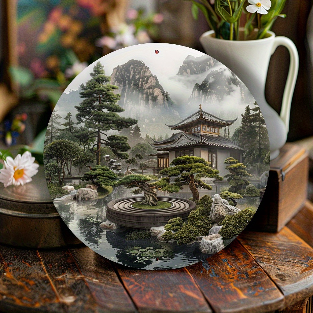 Tranquil Japanese Zen Garden R - Bonsai Tree Zen Garden recension och pris