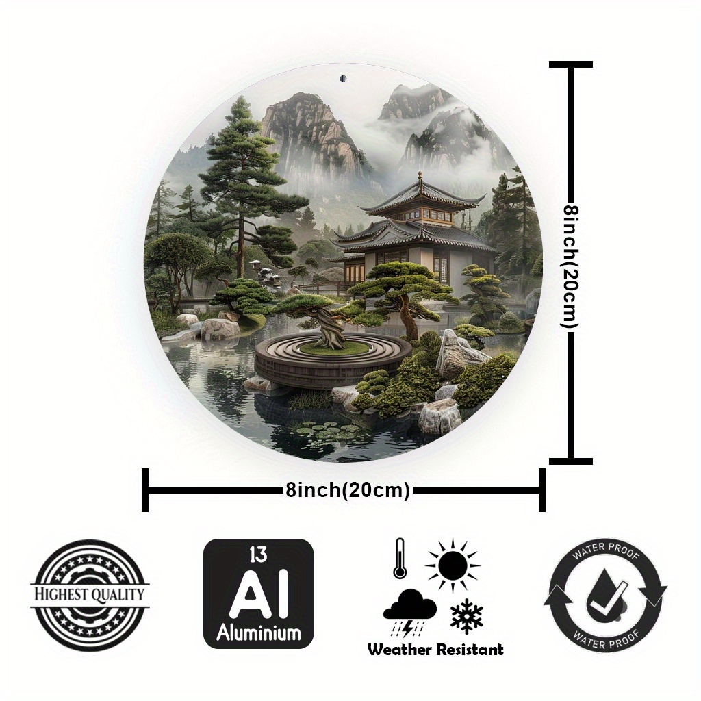 Tranquil Japanese Zen Garden R - Bonsai Tree Zen Garden recension och pris