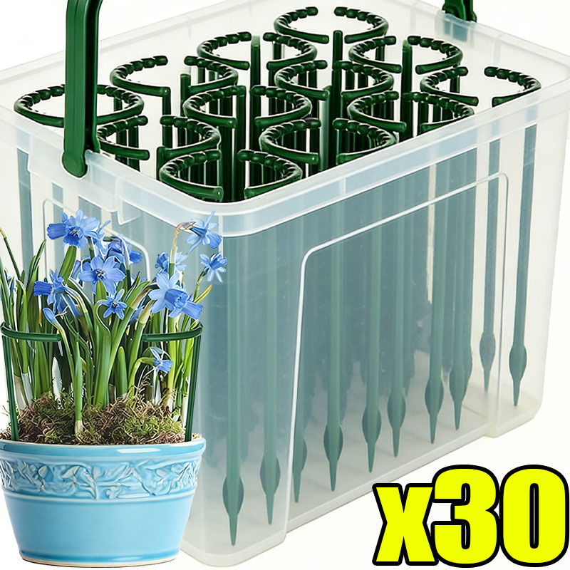 30-1PCS Plastic Plant Support  - Bonsai Garden Accessories recension och pris