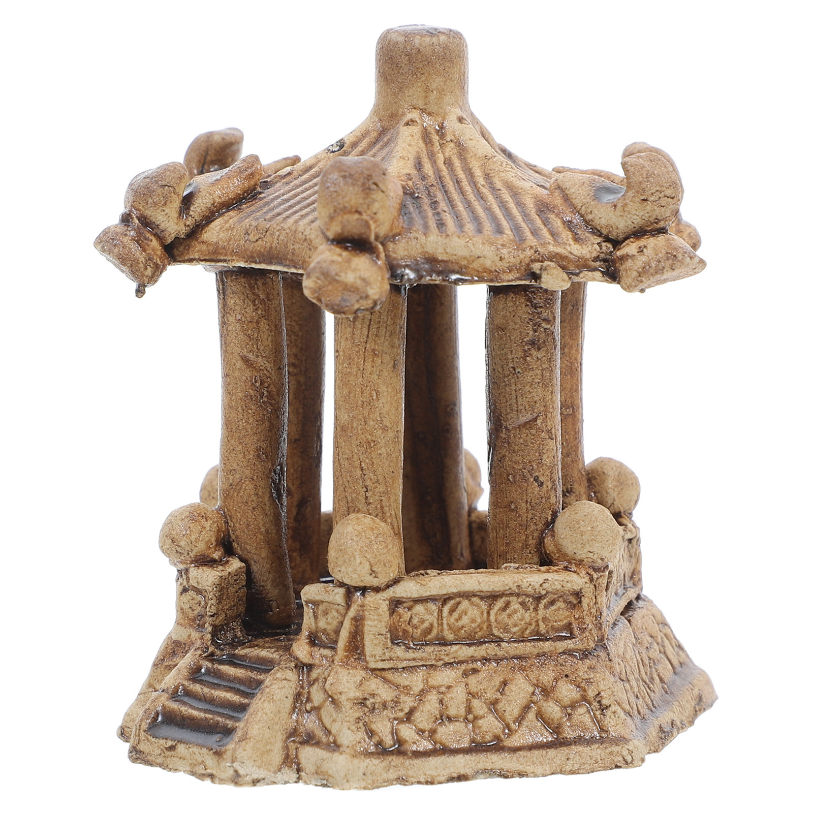 Miniature Ceramic Hexagonal Pa - Bonsai Garden Accessories recension och pris