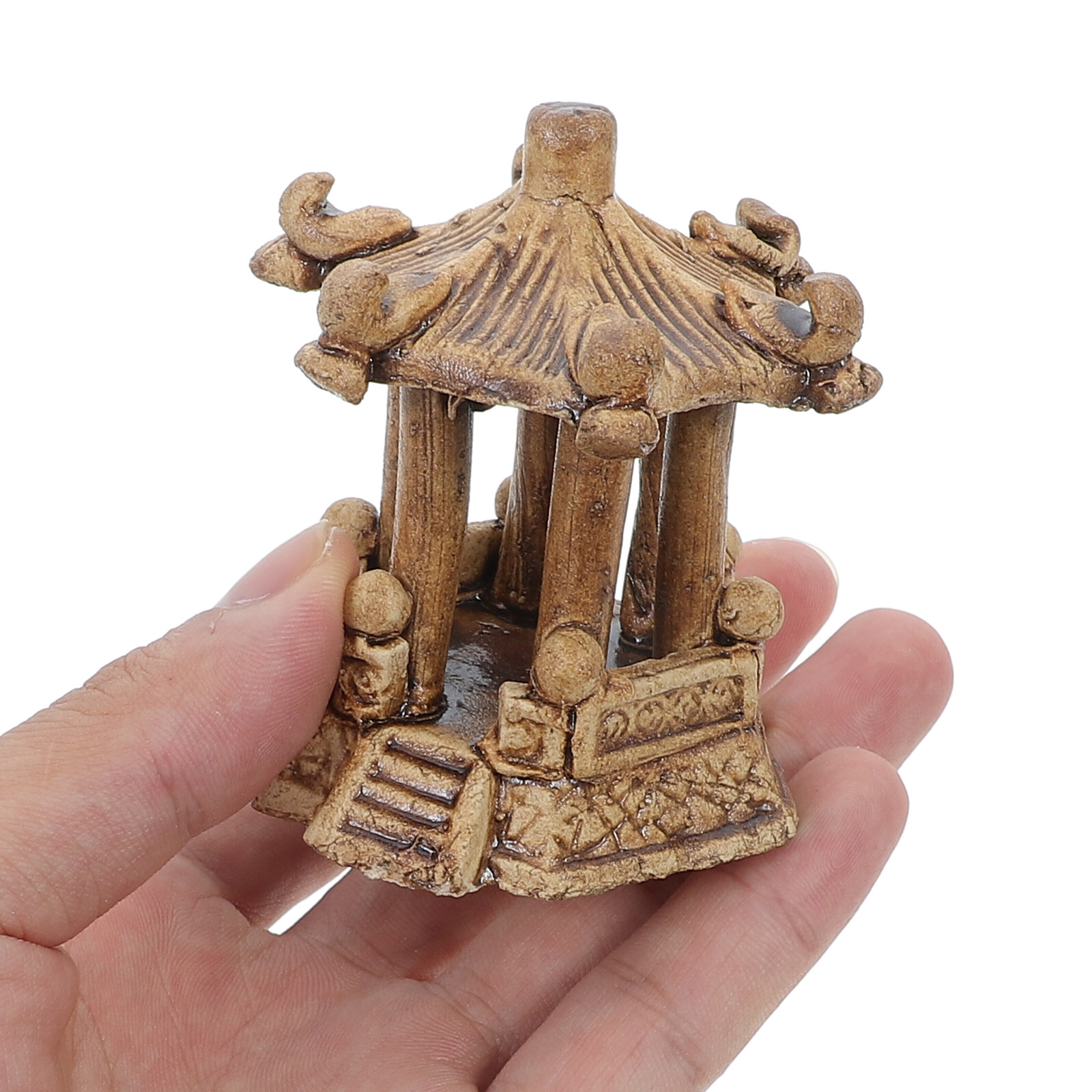 Miniature Ceramic Hexagonal Pa - Bonsai Garden Accessories recension och pris