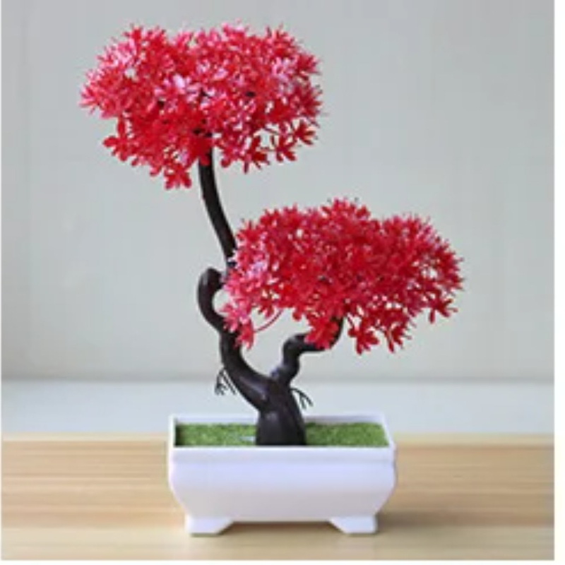 Artificial Small Tree Potted P - Bonsai Garden For Home recension och pris