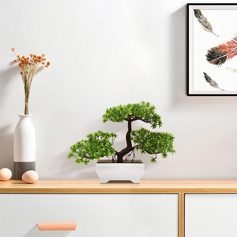 Artificial Bonsai Plastic Bion - Bonsai Garden For Home recension och pris
