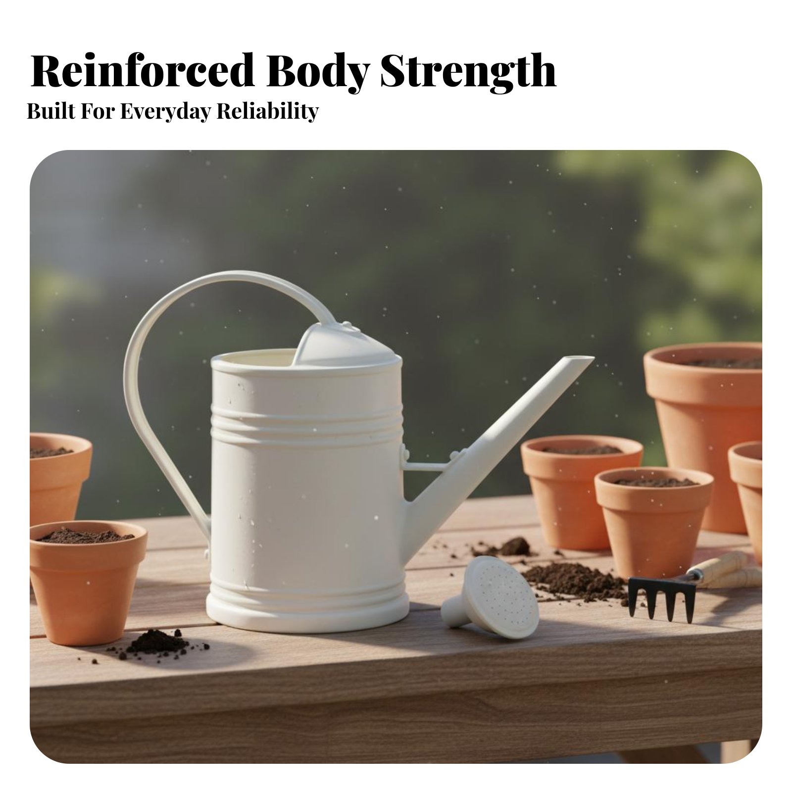 Watering Can with Long Spout P - Bonsai Garden Plants recension och pris