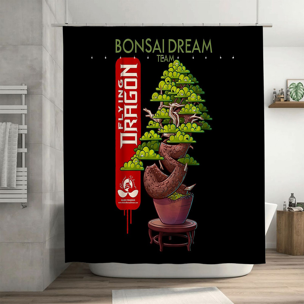 Japanese Bonsai Tree Shower Cu - Bonsai Tree Zen Garden recension och pris
