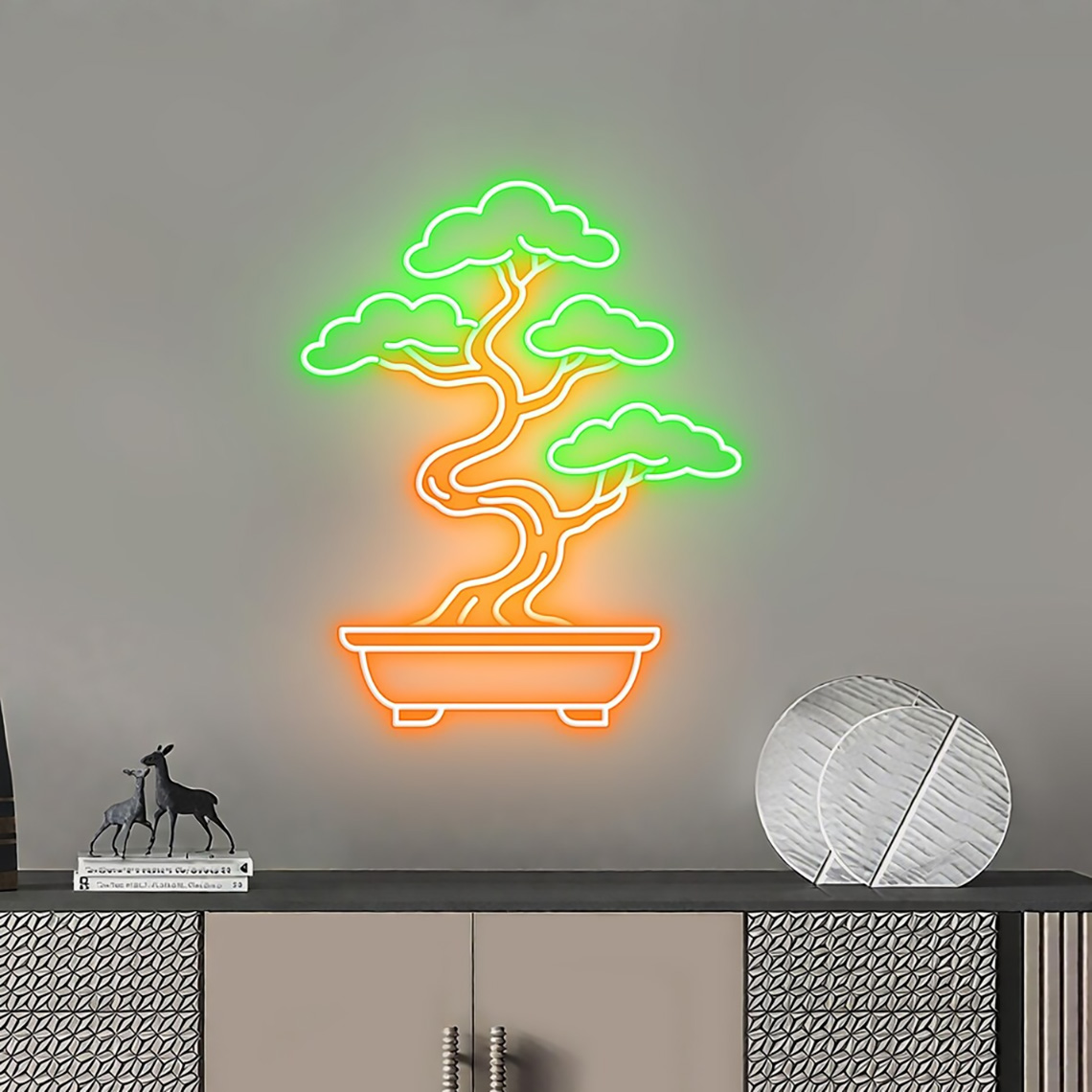 Bonsai Tree Neon Sign Zen Gard - Bonsai Tree Zen Garden recension och pris