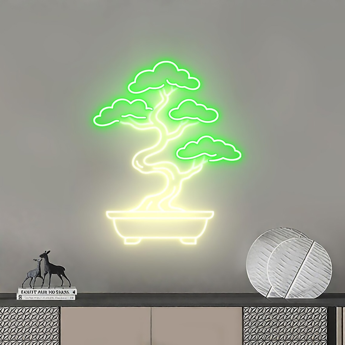 Bonsai Tree Neon Sign Zen Gard - Bonsai Tree Zen Garden recension och pris