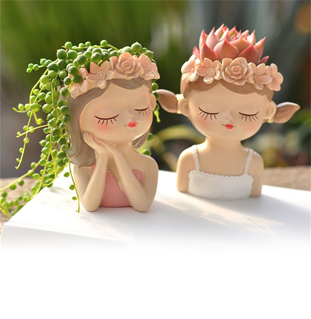 Fairy Succulent Flowerpot Desk - Bonsai Tree Zen Garden recension och pris