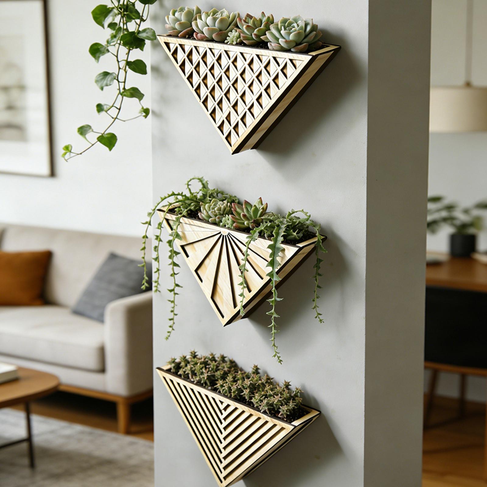 Flower Pot Wall Mounted Orname - Bonsai Garden Wall recension och pris