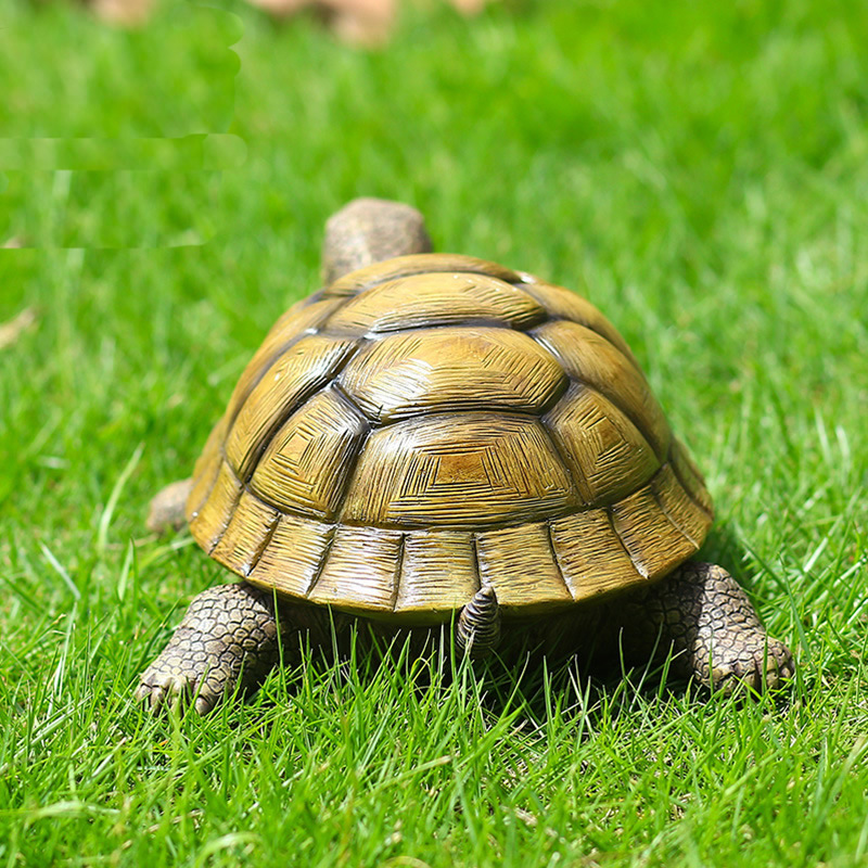 Cute Decorative Turtle Resin T - Bonsai Garden For Home recension och pris